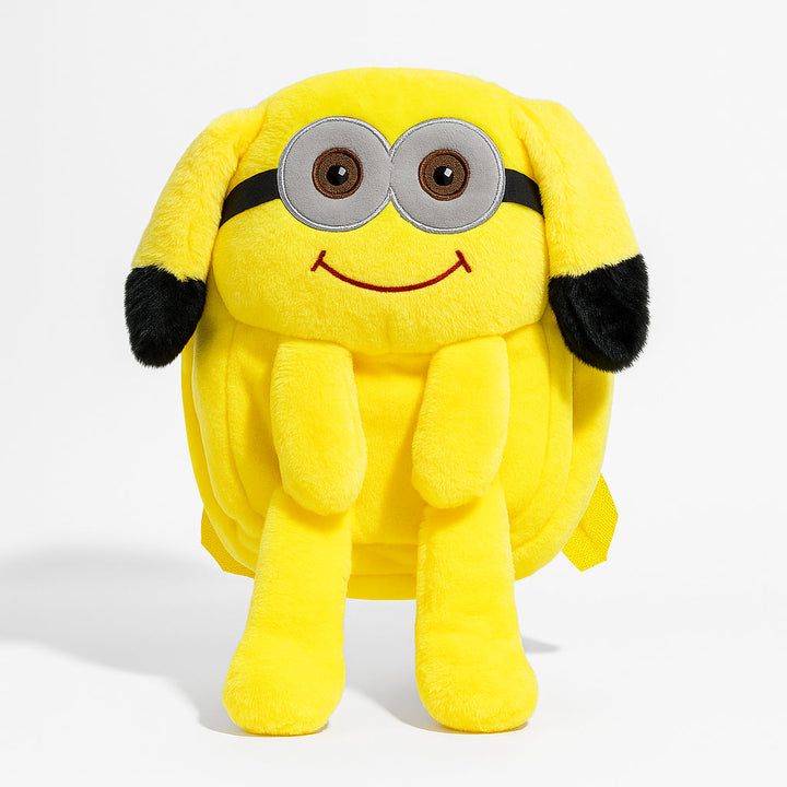 SUNSHINE BABY CHARACTER PLUSH BACKPACK MINION YELLOW