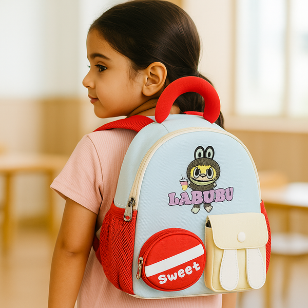 Kids Mini Backpack Labubu Red - Sunshine