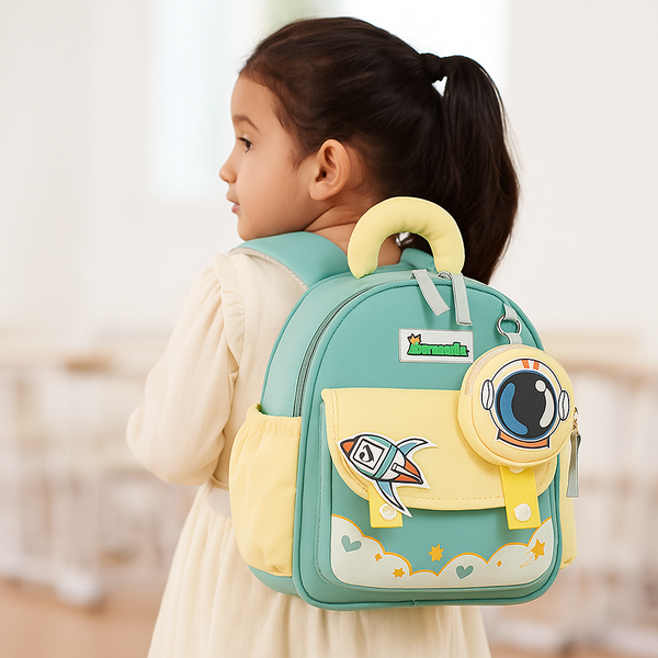 Kids Mini Backpack Rocket Green - Sunshine