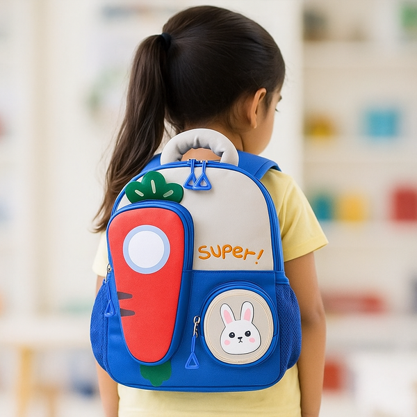 Kids Mini Backpack Super Rabbit Blue - Sunshine
