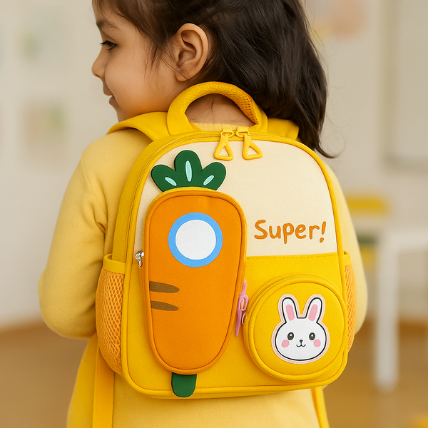 Kids Mini Backpack Super Rabbit Yellow - Sunshine