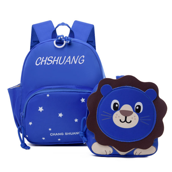 SUNSHINE KIDS MINI SCHOOL BAG LION BLUE