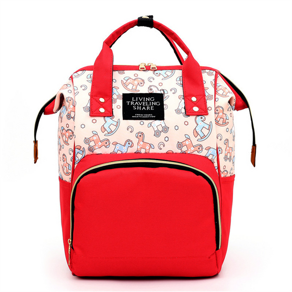 SUNSHINE BABY DIAPER BAG TOYS RED