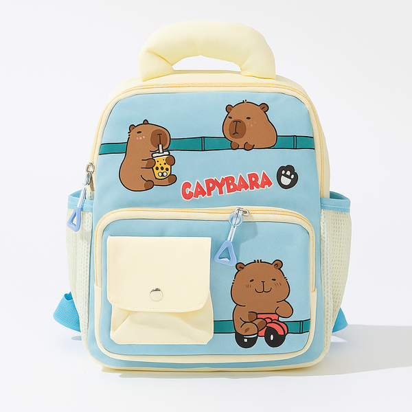 SUNSHINE KIDS MINI SCHOOL BAG CAPYBARA BLUE