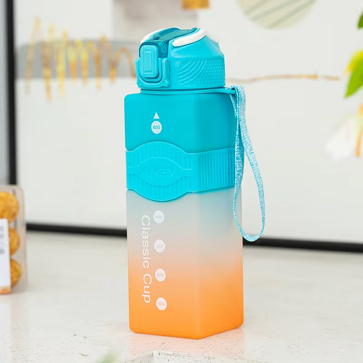 SUNSHINE KIDS SCHOOL WATER BOTTLE BLUE 800ML