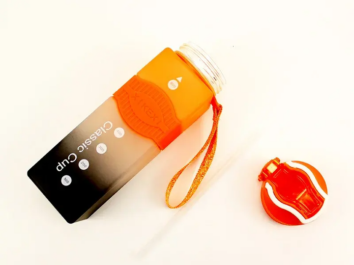 SUNSHINE KIDS SCHOOL WATER BOTTLE ORANGE 800ML