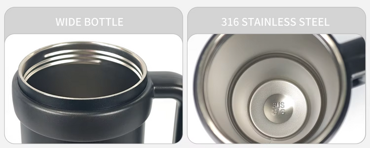 SUNSHINE STEEL TUMBLER BOTTLE 700 ML BLACK