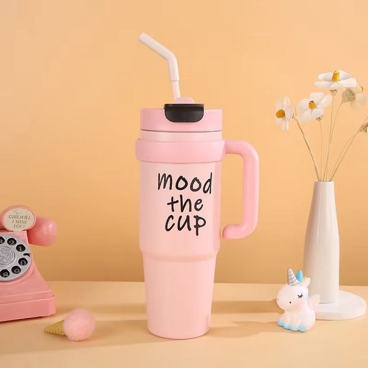 SUNSHINE STEEL TUMBLER BOTTLE 700 ML PINK