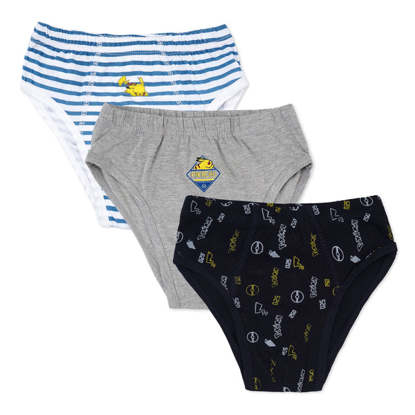 BP Boys Hipster Pack Of 3 Yellow & Grey