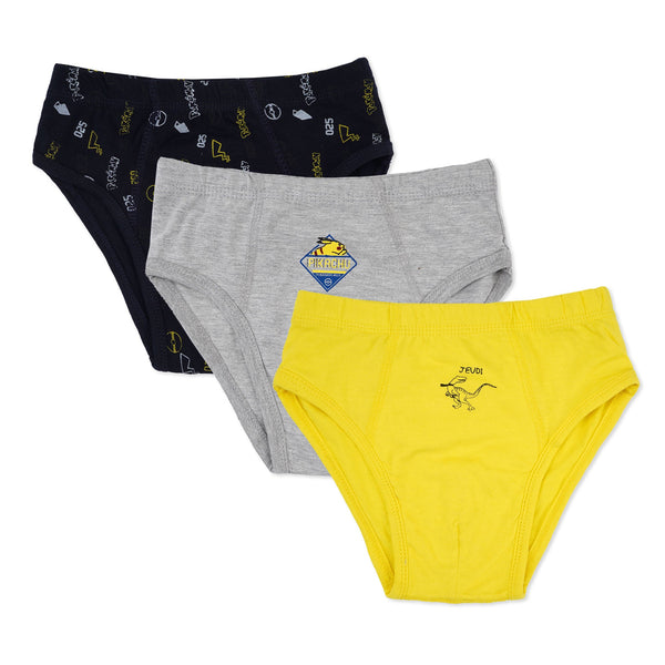 BP Boys Hipster Pack Of 3 Multicolors