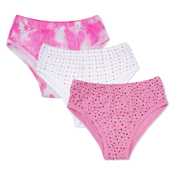 BP Girls Hipster Pack Of 3 Pink