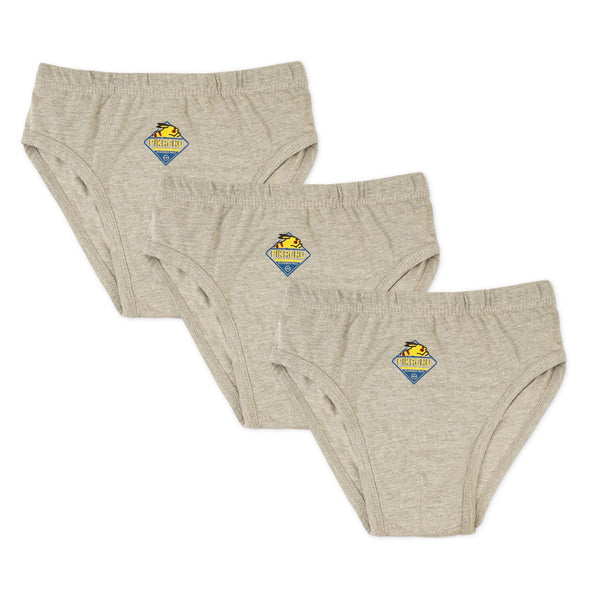 Bp Girls Hipster Pack Of 3 Multicolor Grey