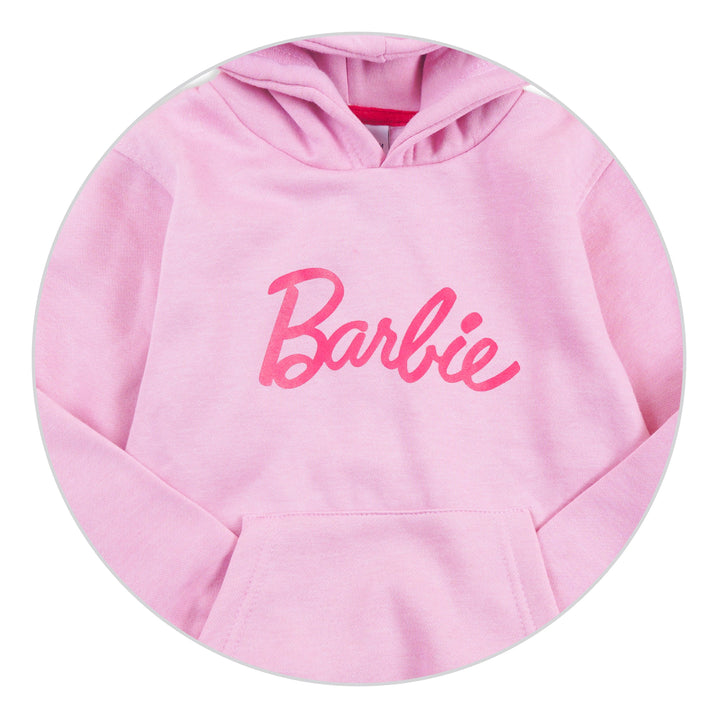 MINI CHARM GIRLS HOODIE BARBIE PINK 7-8Y