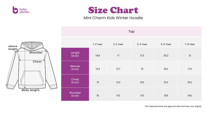 MINI CHARM GIRLS HOODIE BARBIE PINK 7-8Y