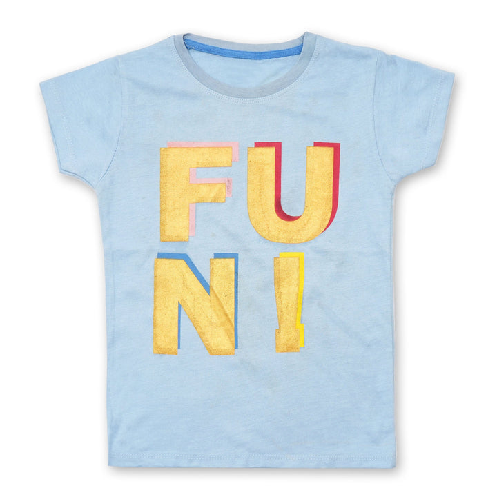 BLOOM BABY T-SHIRT H/S  FUNI BLUE 9-10Y