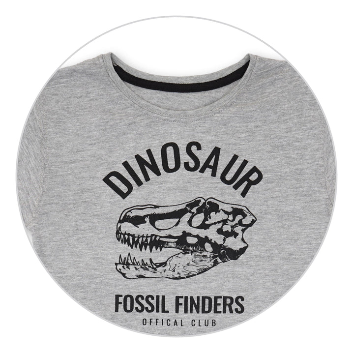 BLOOM BABY T-SHIRT H/S FOSSIL FINDERS GREY 9-10Y