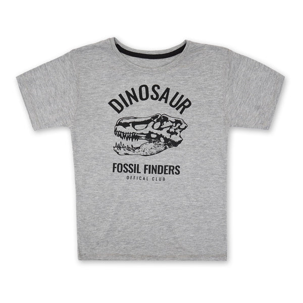 BLOOM BABY T-SHIRT H/S FOSSIL FINDERS GREY 9-10Y