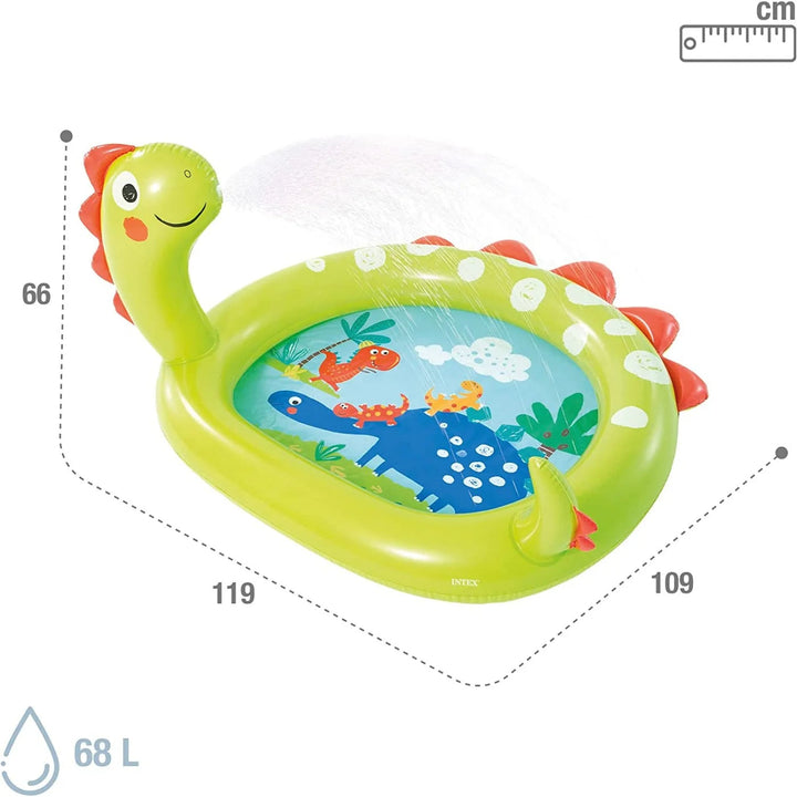 INTEX DINOSAUR SPRAY POOL FOR KIDS ( 47" X 43" X 26" )