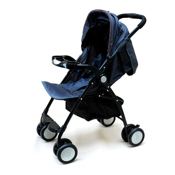 BLOOM BABY STROLLER BLACK AND GREY