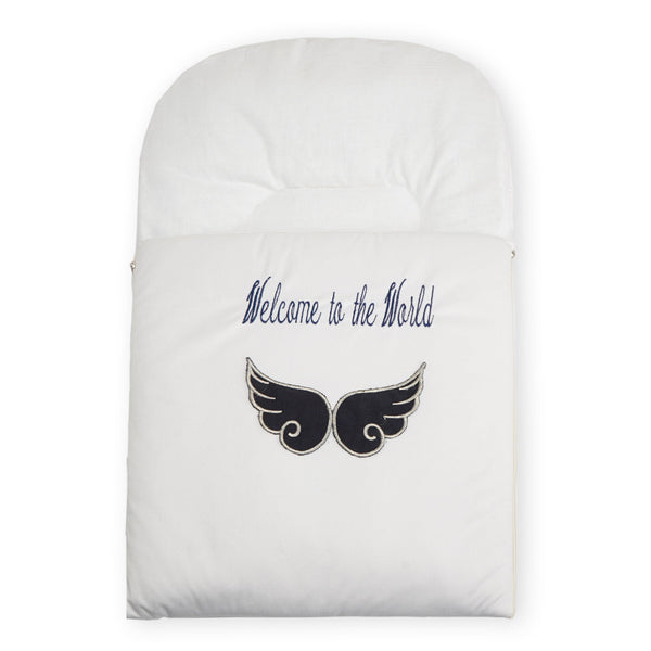 Baby Carry Nest Welcome To The World White- Bloom Baby
