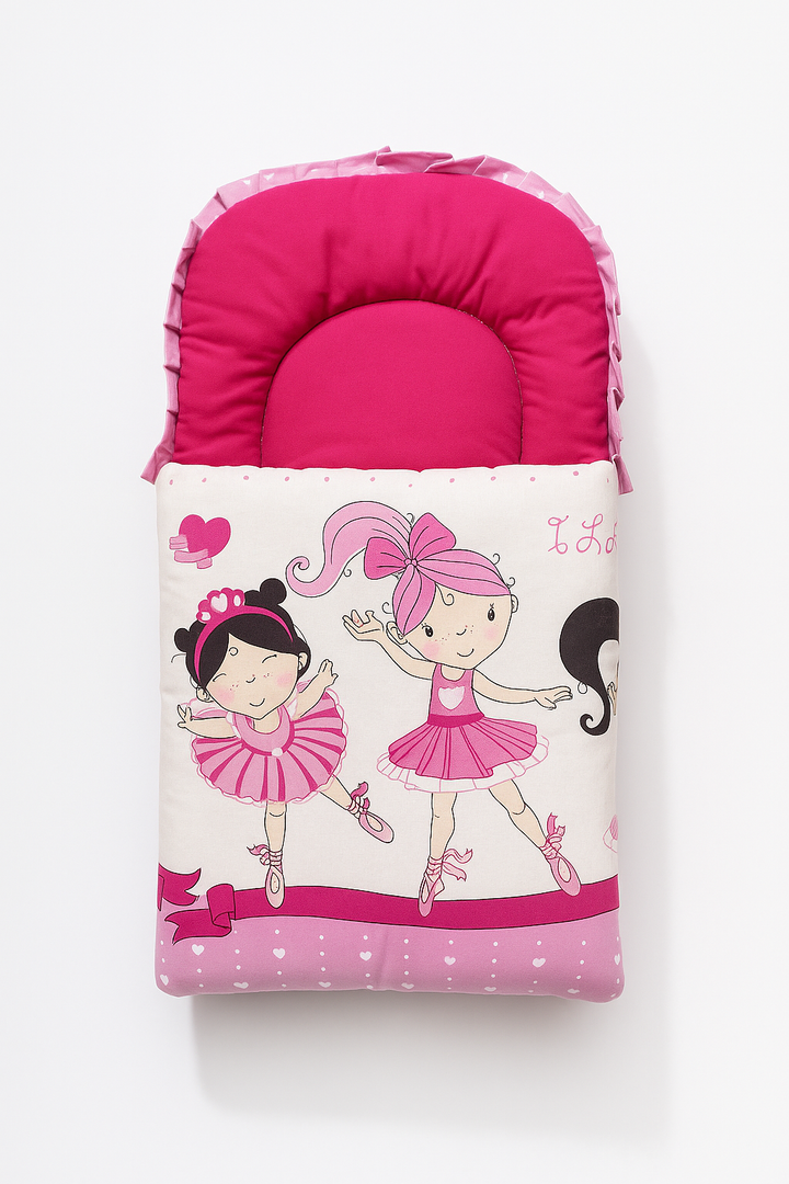 BABY CARRY NEST DOLL PINK - BLOOM BABY