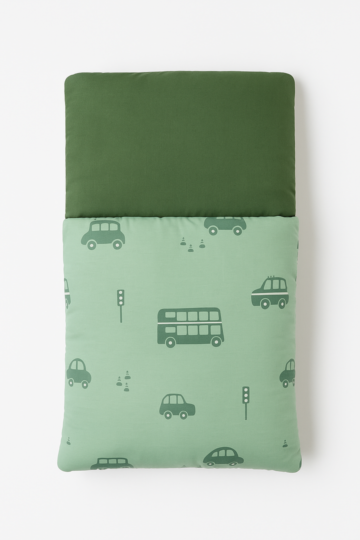 BLOOM BABY CARRY NEST CARS GREEN