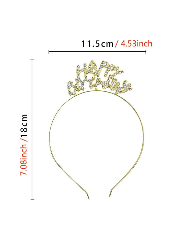 BLOOM BABY CROWN HAPPY BIRTHDAY