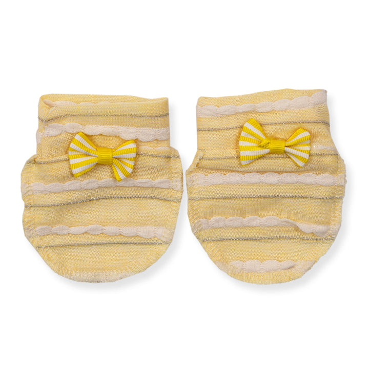 SUNSHINE BABY ROMPER PACK OF 3 STRIPES YELLOW L 6-9M