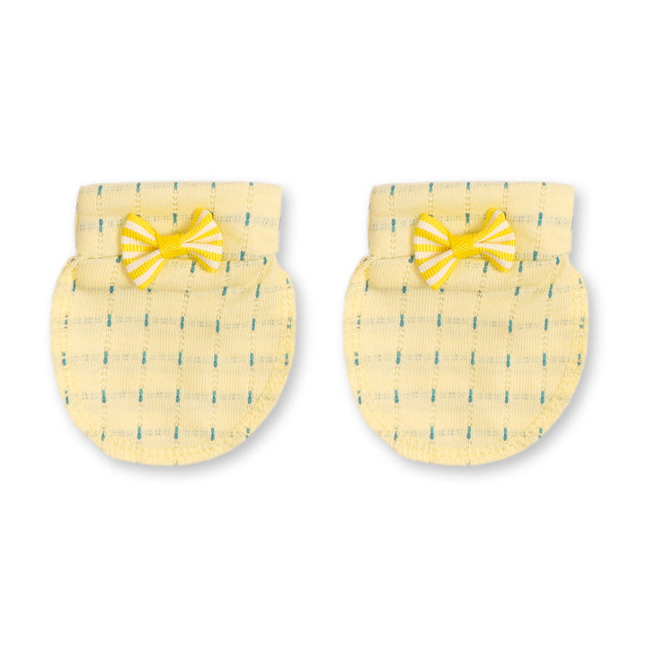 SUNSHINE BABY ROMPER PACK OF 3 SOLID YELLOW 6-9M