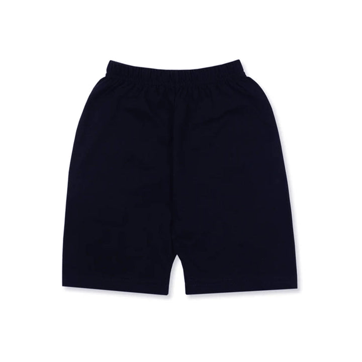 MINI CHARM KIDS SHORT & SANDO STRIPES NAVY BLUE 7-8Y