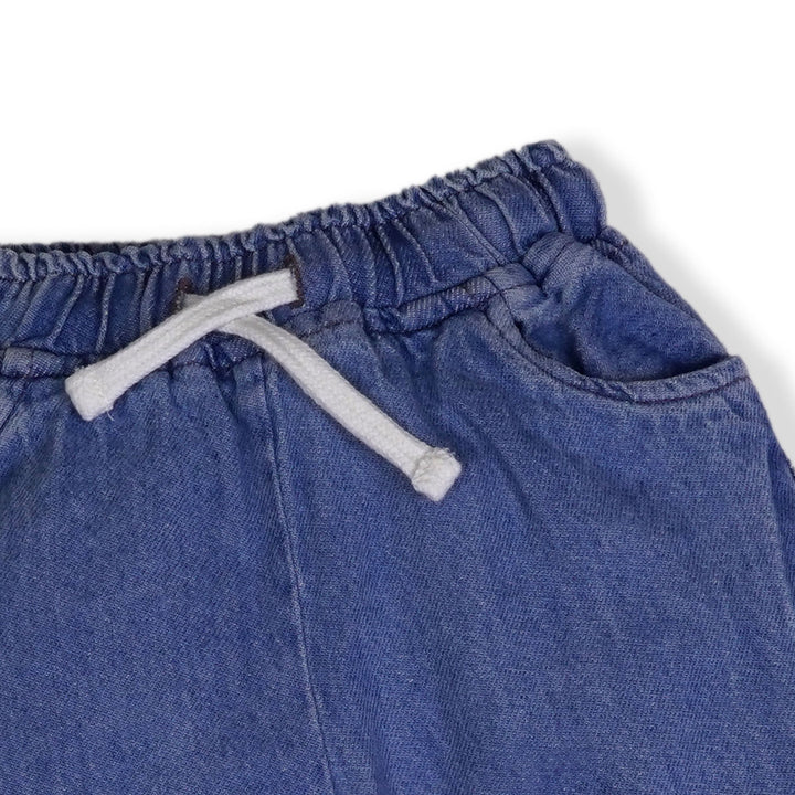 KIDS STONE WASH DENIM TROUSER 4-5Y