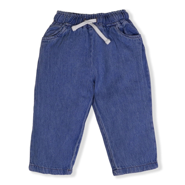 KIDS STONE WASH DENIM TROUSER 4-5Y