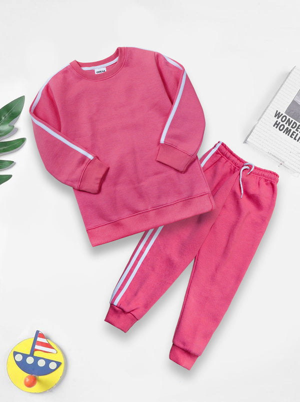 OOLAA KIDS TRACKSUIT PEACH 7-8Y