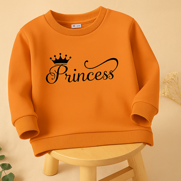 Kids Printed Sweatshirt Princess Peach - Mini Charm