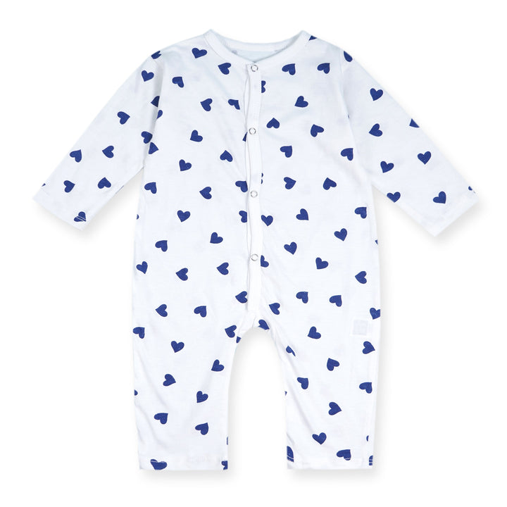 OOLAA BABY ROMPER PACK OF 2 HEARTS NAVY BLUE 18-24M