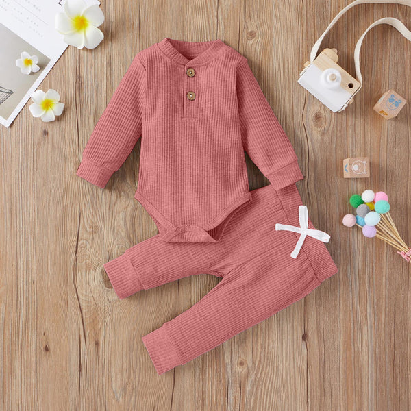 OOLAA KIDS WINTER BODYSUIT & PAJAMA SET CRIMSON RED2-3Y