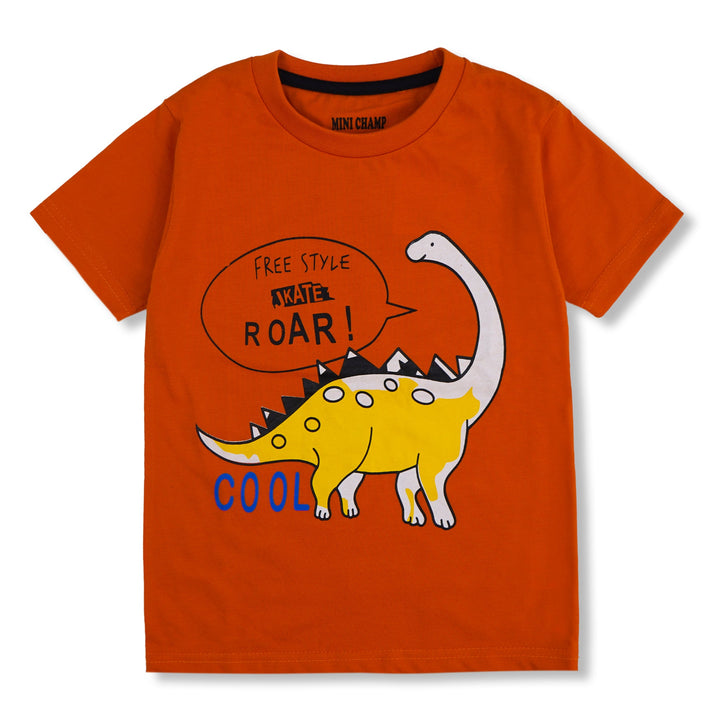 Finery Kids Cotton T-Shirt roar orange 11-12 y