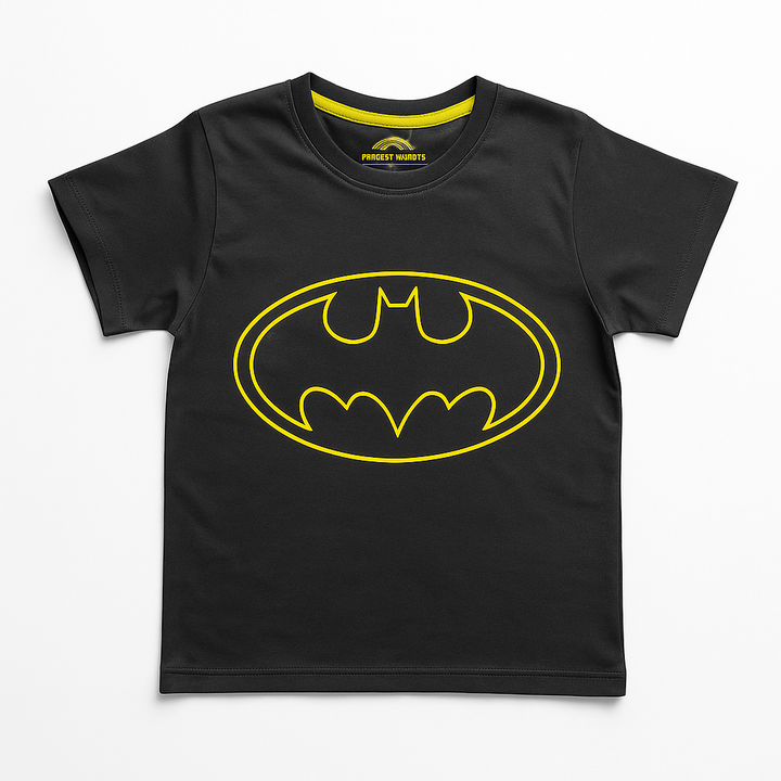 MINI CHARM KIDS T- SHIRT BATMAN BLACK 9-10Y