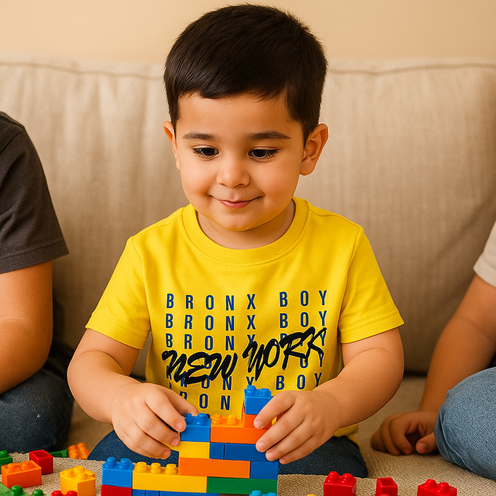 FINERY KIDS COTTON T SHIRT NEW YORK LEMEON 11-12Y