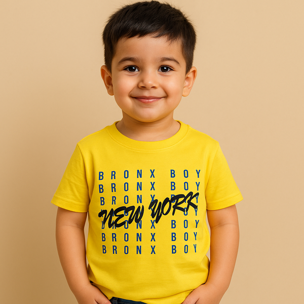 FINERY KIDS COTTON T SHIRT NEW YORK LEMEON 11-12Y