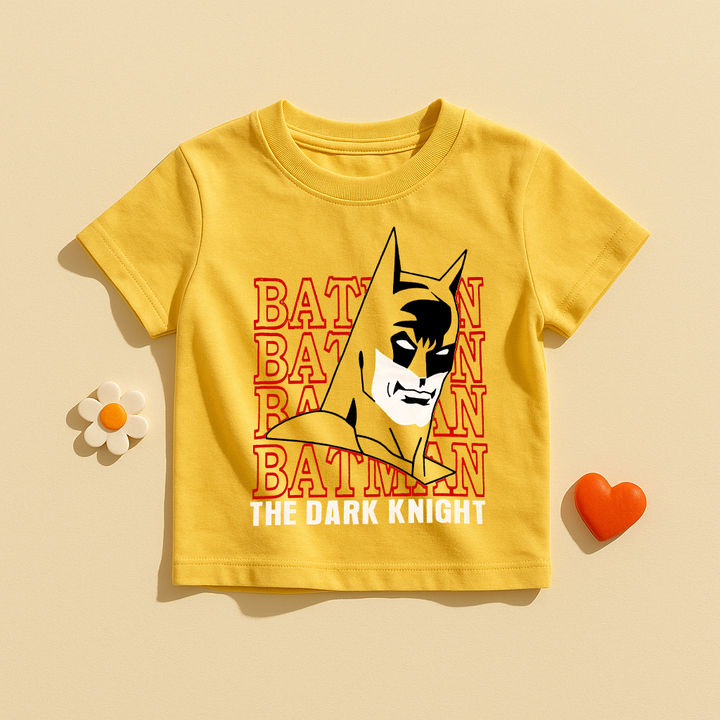 FINERY KIDS COTTON T SHIRT BATMAN LEMON 11-12Y