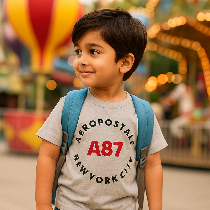 FINERY KIDS COTTON T SHIRT A87 GREY 11-12Y