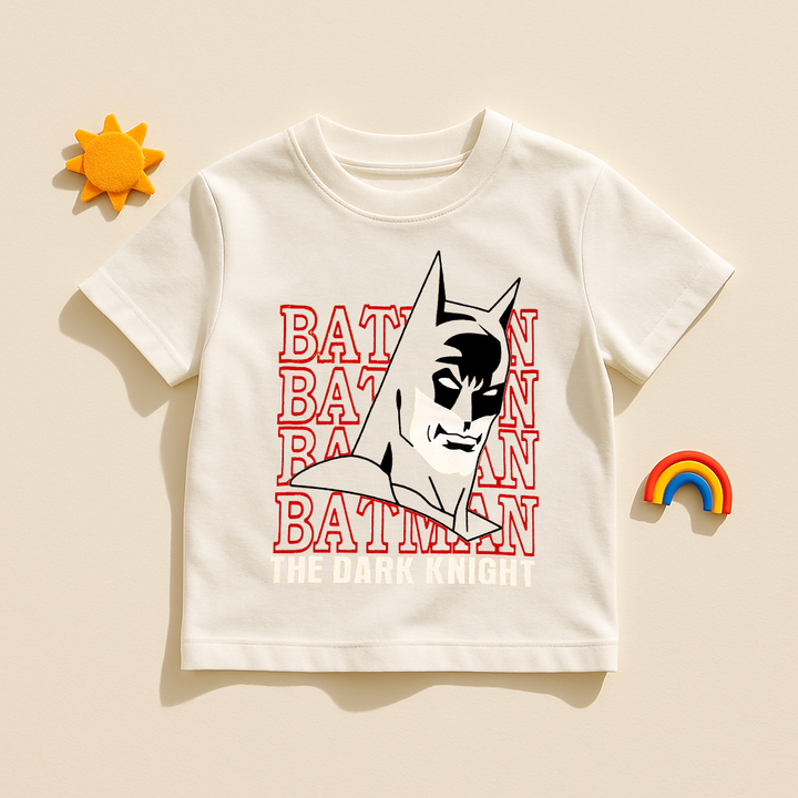 FINERY KIDS COTTON T SHIRT BATMAN WHITE 11-12Y