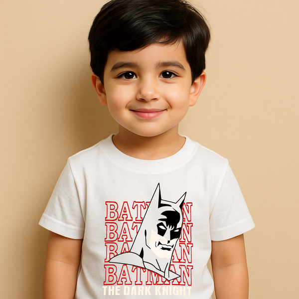 FINERY KIDS COTTON T SHIRT BATMAN WHITE 11-12Y