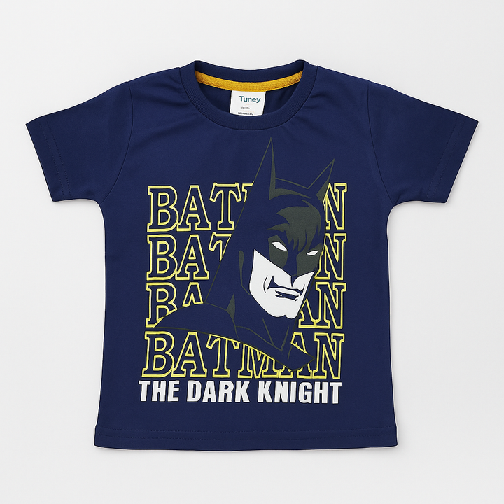 FINERY KIDS COTTON T SHIRT BATMAN NAVY BLUE 11-12Y