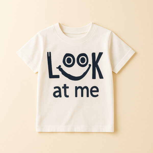 FINERY KIDS COTTON T SHIRT LOOK KID WHITE 11-12Y