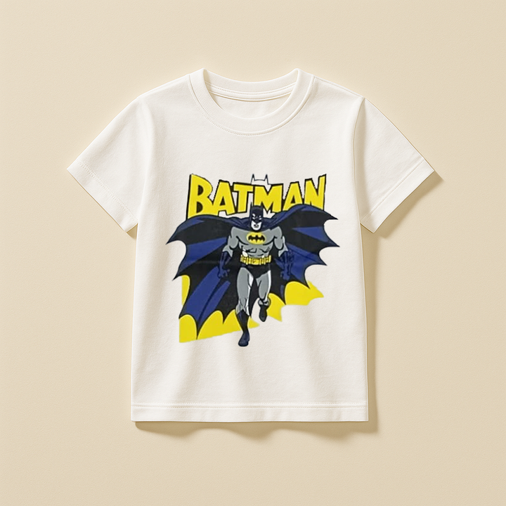FINERY KIDS COTTON T SHIRT BATMAN KID WHITE 11-12Y