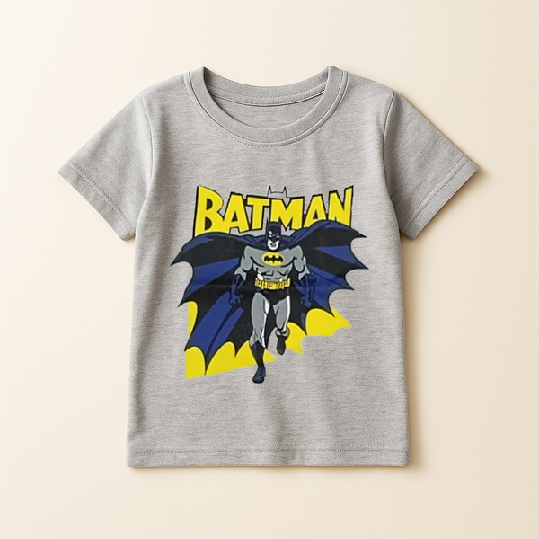 FINERY KIDS COTTON T SHIRT BATMAN KID GREY 11-12Y