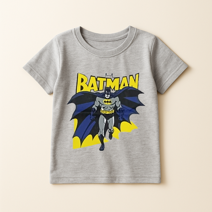 FINERY KIDS COTTON T SHIRT BATMAN KID GREY 11-12Y