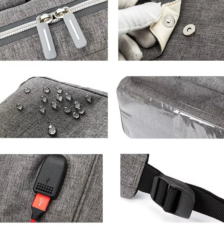 CHICCO BABY MULTIFUNCTION TRAVEL BAG RED - PESH